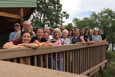 Huge smiles after a fun class.